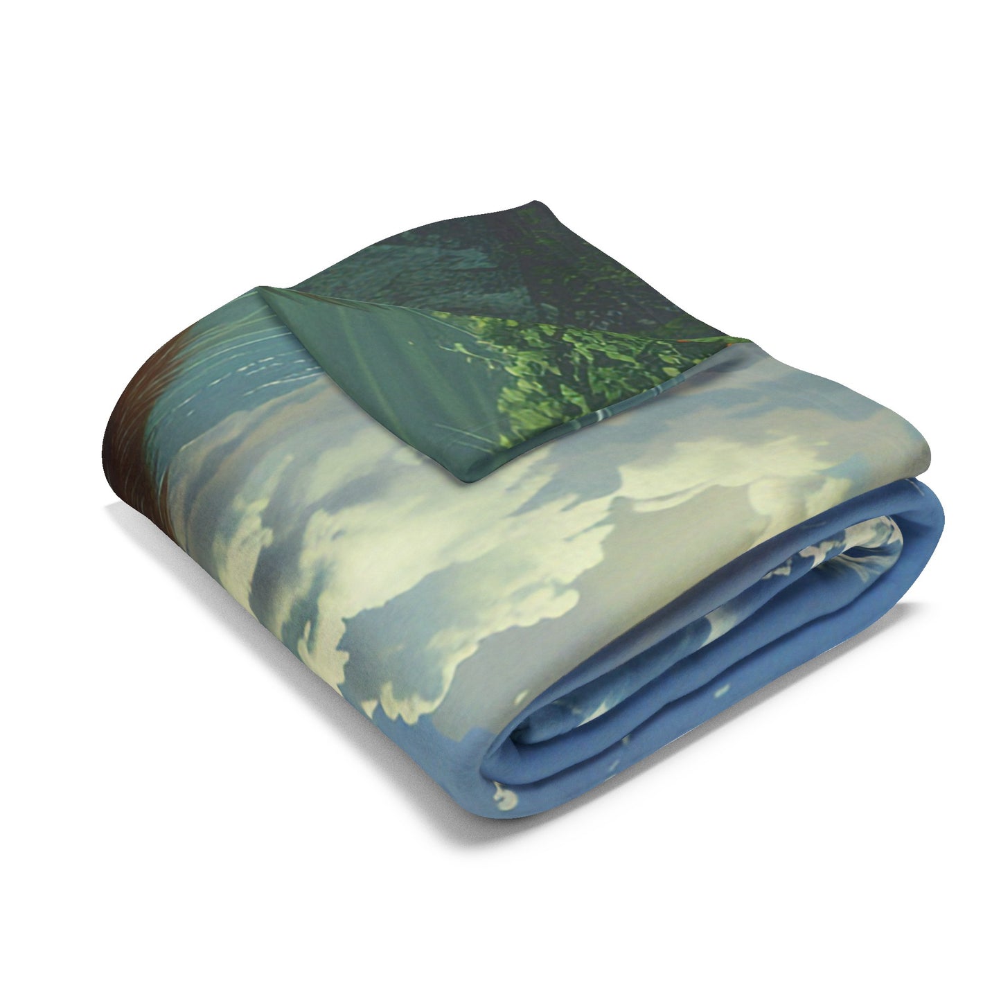 Valley View #3 Arctic Fleece Blanket - UK