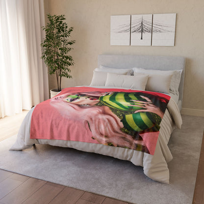 Drag Queen Melon - Soft Polyester Blanket UK