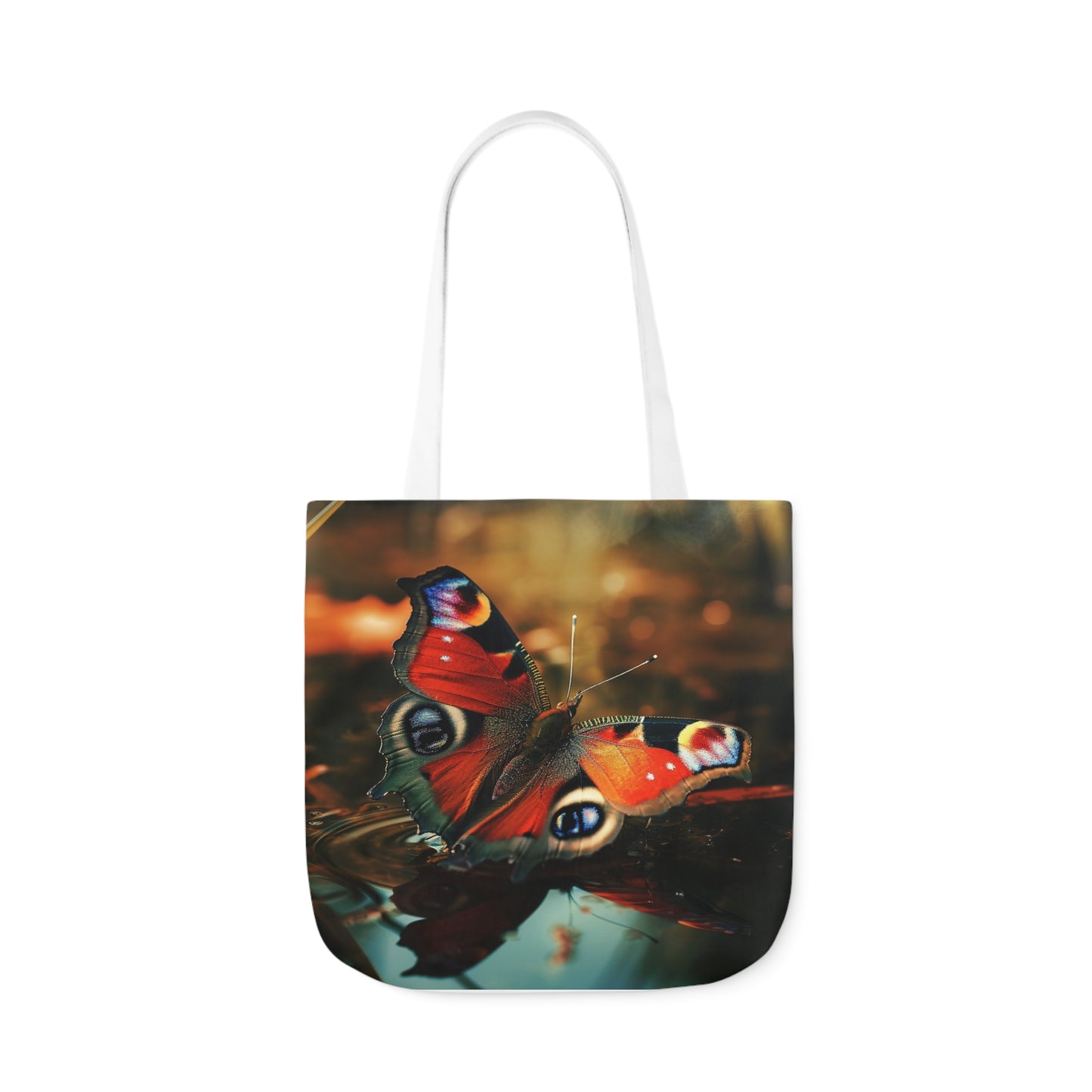 Butterfly - Polyester Canvas Tote Bag (AOP)