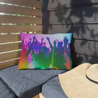 Rainbow Party Cushion - Outdoor Pillows - USA