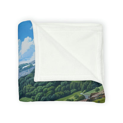 Swiss Beauty #1 Blanket - Soft Polyester Blanket