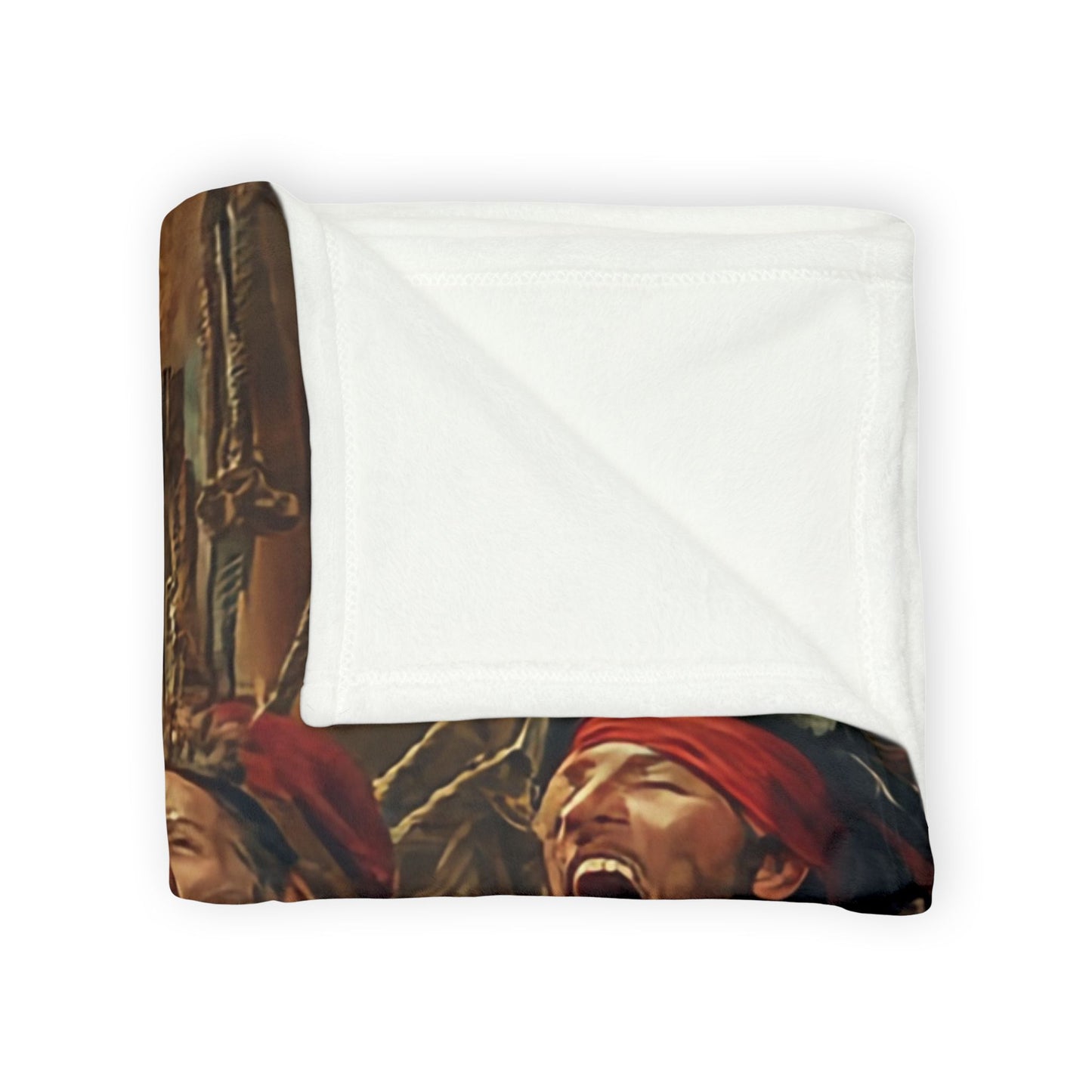 Pirate Party Soft Polyester Blanket - Cozy Throw for Nautical Enthusiasts UK