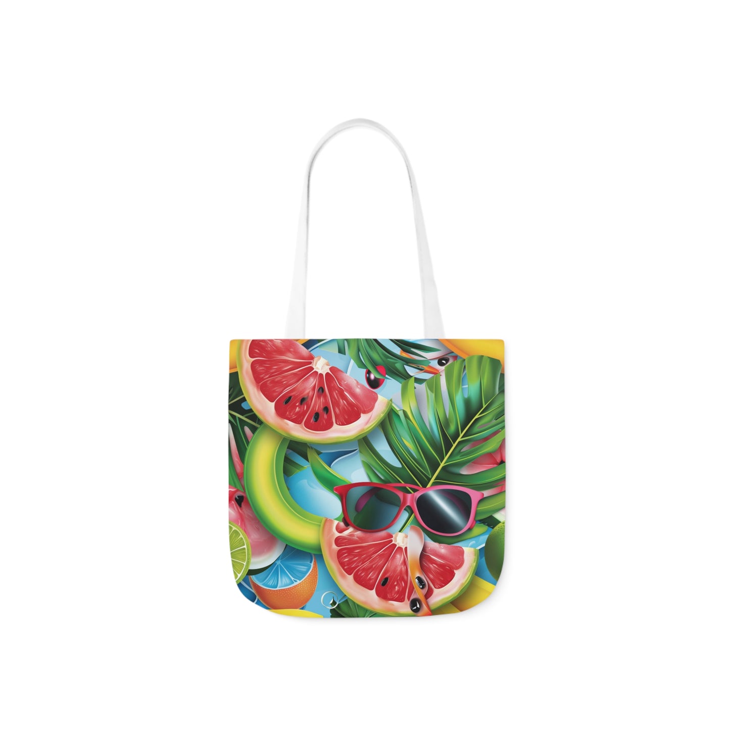 Summertime #3 - Polyester Canvas Tote Bag (AOP)