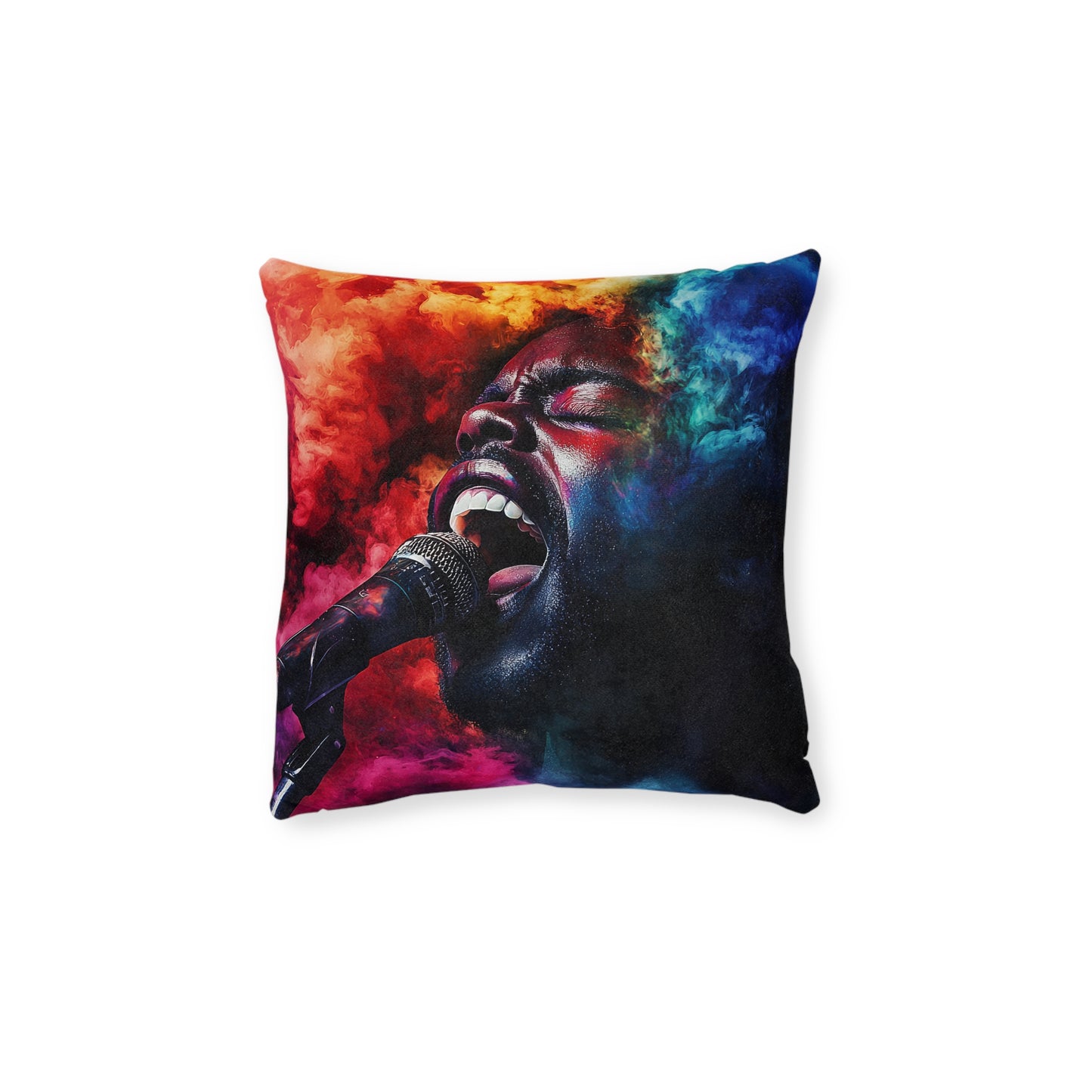 Jazz Singer 2 - Square Pillow - UK