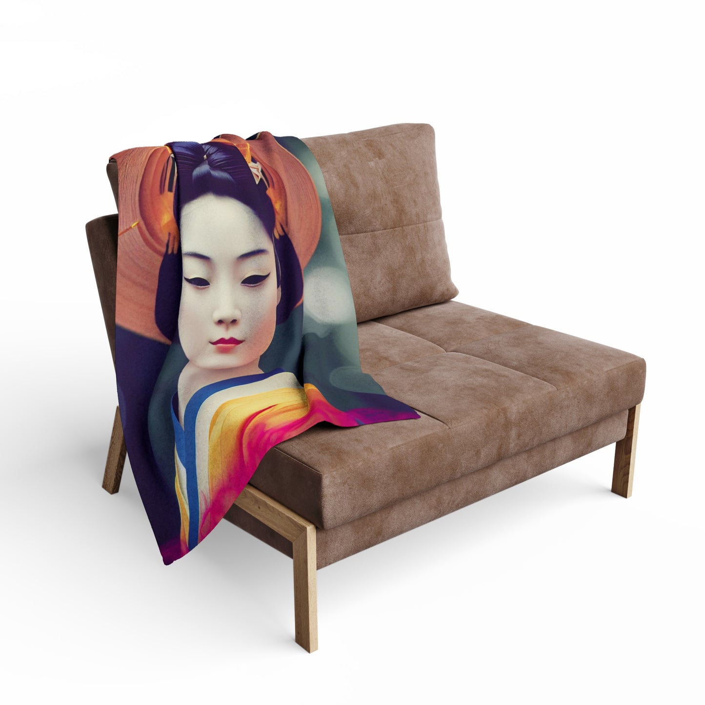Geisha #3 Arctic Fleece Blanket