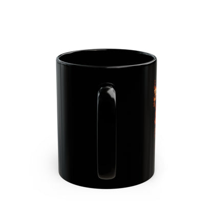 Biker #7  - Black Mug (11oz)  UK