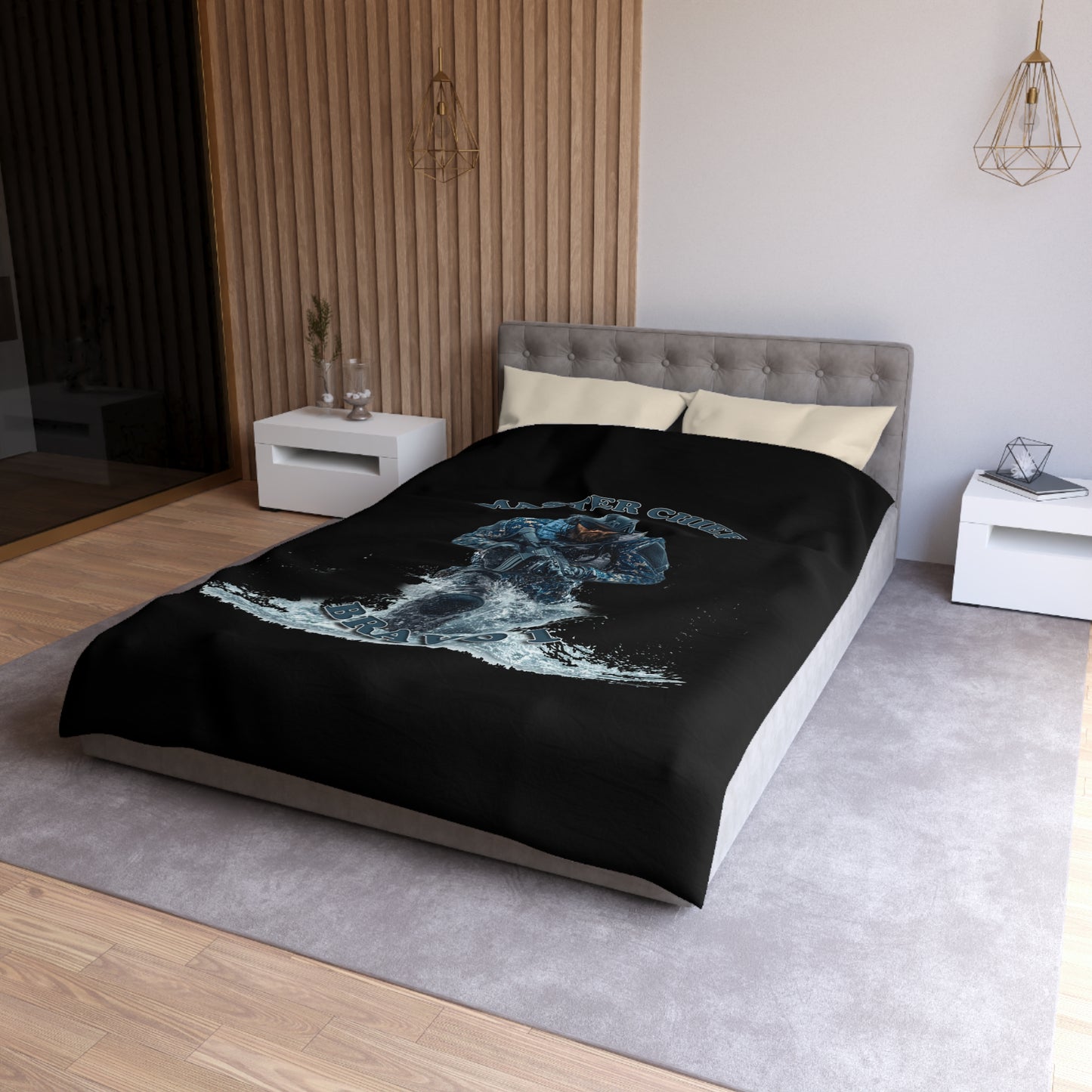 Master Chief Navy Seals - Microfiber Duvet Cover USA and UK
