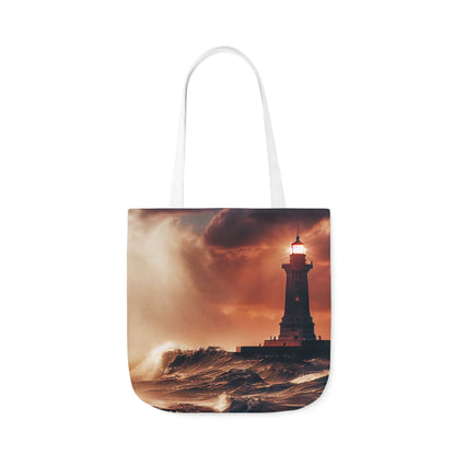 Seascape #1 - Polyester Canvas Tote Bag (AOP)