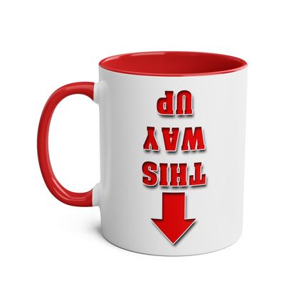 This Way Up  -  Coffee Mug 11oz  UK