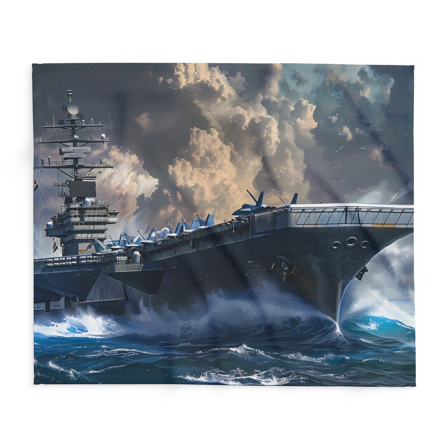 Aircraft Carrier 2 Arctic Fleece Blanket- UK