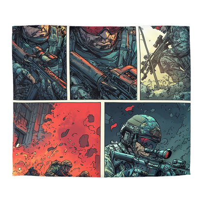 Navy SEALS Comic Book Cover - Microfiber Duvet Cover USA and UK