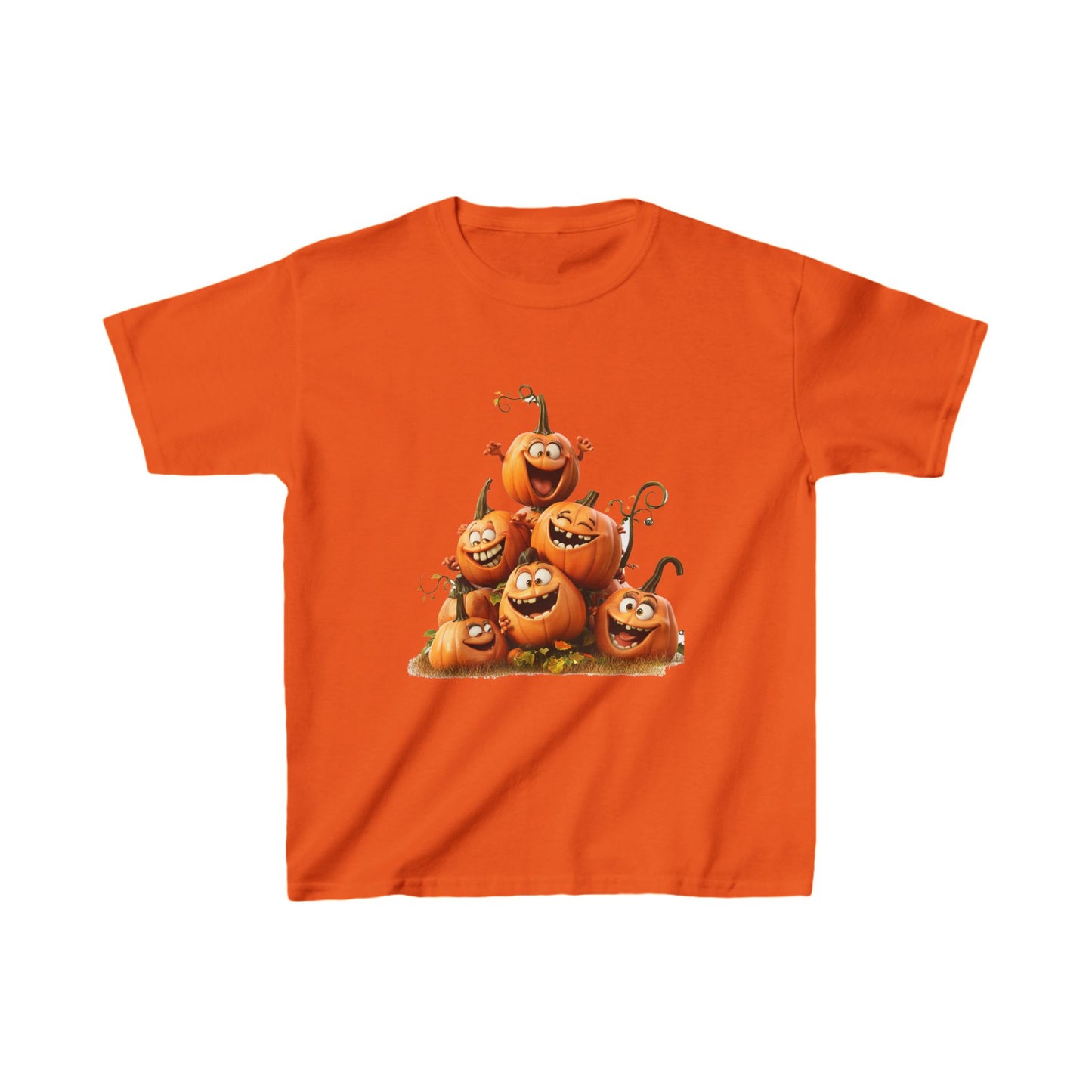 Pumpkin Party 2 - Kids Heavy Cotton™ Tee - UK