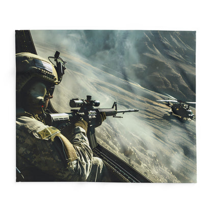Black Hawk 1 Arctic Fleece Blanket - UK