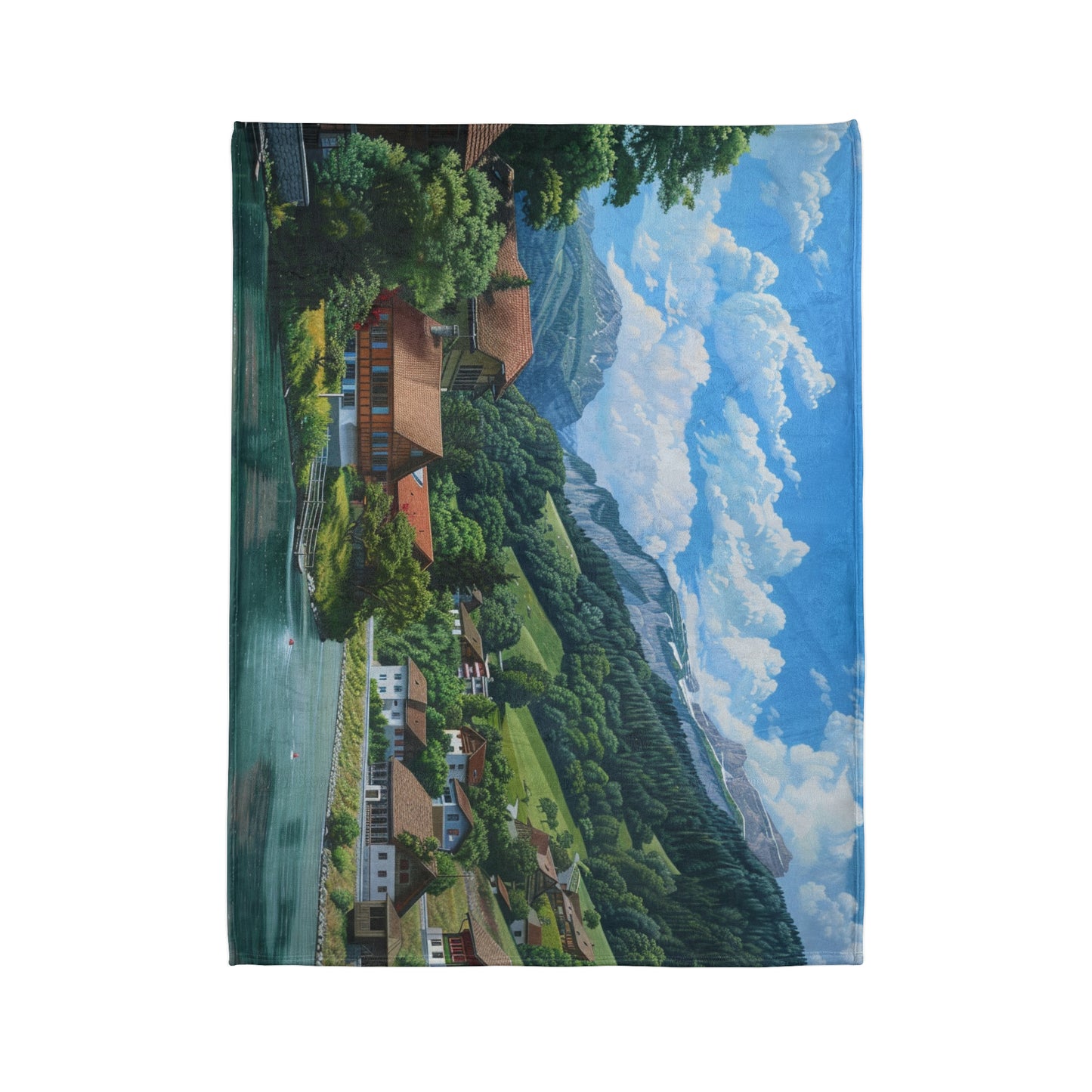 Swiss Beauty #1 Blanket - Soft Polyester Blanket