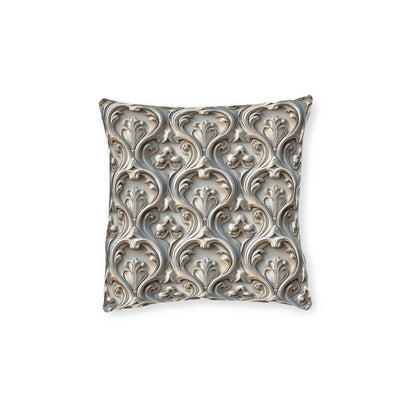 Brocade Square Pillow - Cosy Home Decor - UK