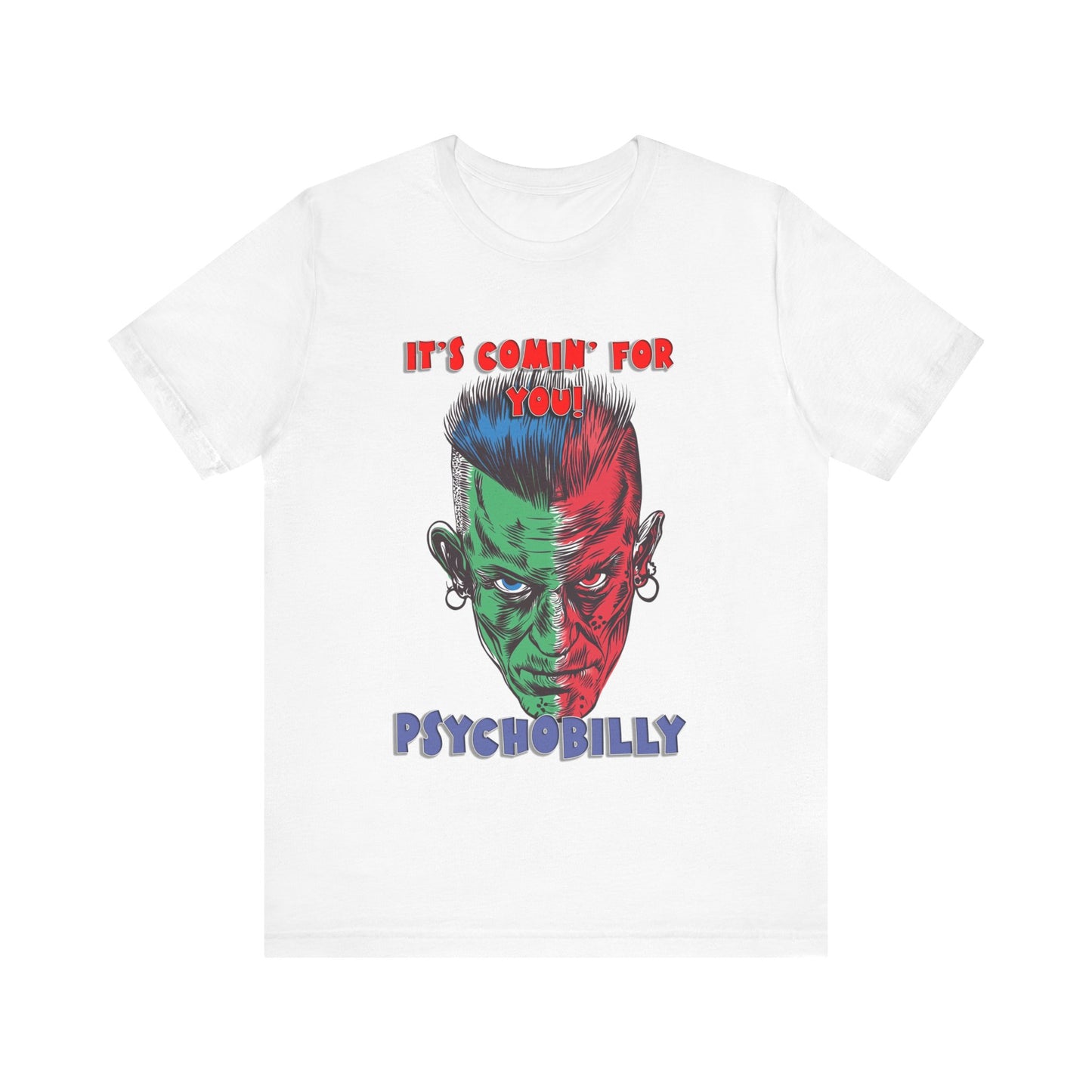 Psychobilly 1 - Jersey Short Sleeve Tee - USA