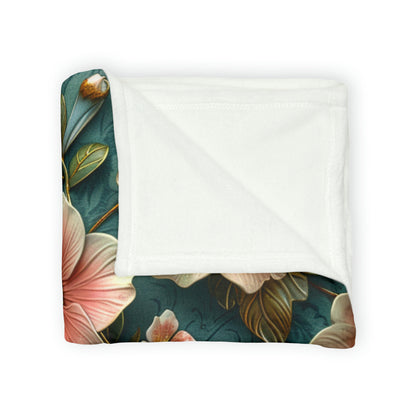 Classic 3D Chinoiserie Design - Soft Polyester Blanket