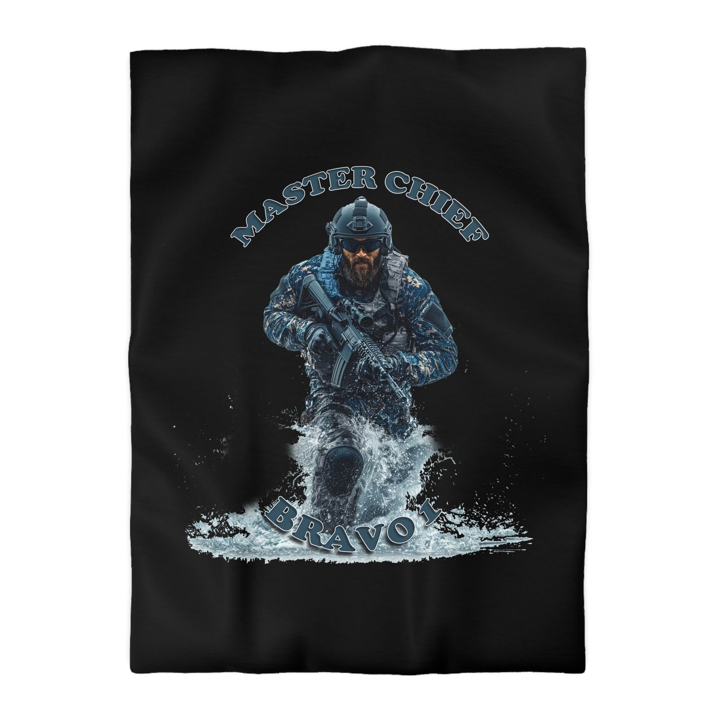 Master Chief Navy Seals - Microfiber Duvet Cover USA and UK