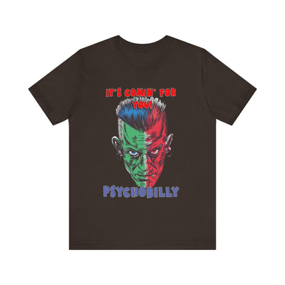 Psychobilly 1 - Jersey Short Sleeve Tee - USA