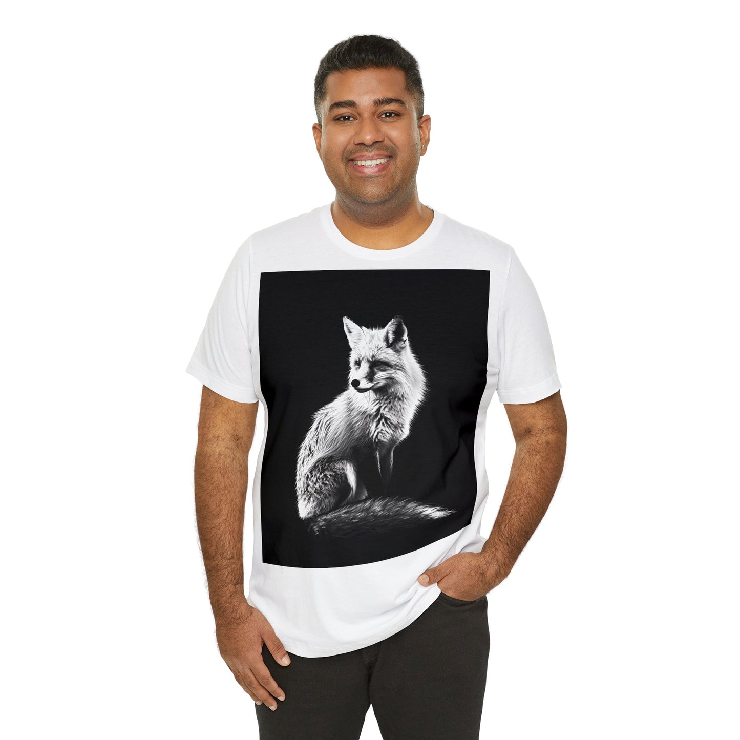 Fox Silhouette Unisex Jersey Short Sleeve Tee