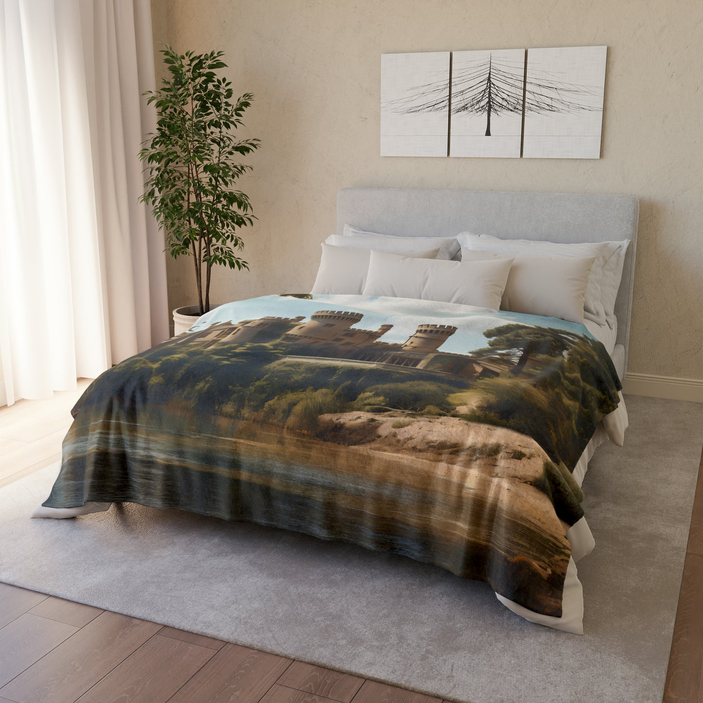 English Country House #3 - Soft Polyester Blanket