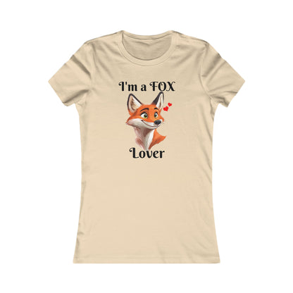Fox Lover - Women's Favorite Tee - USA