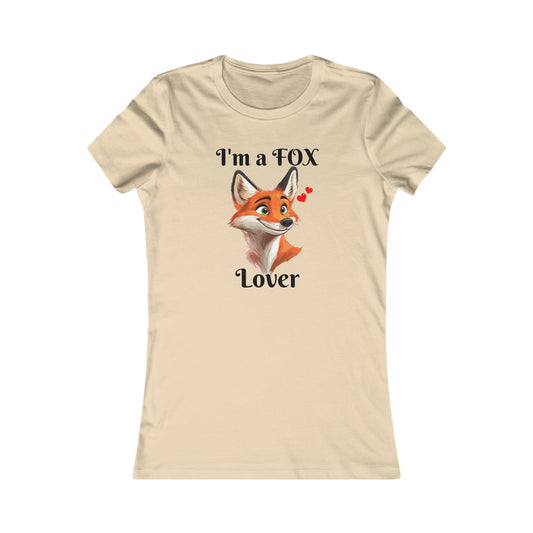 Fox Lover - Women's Favorite Tee - USA