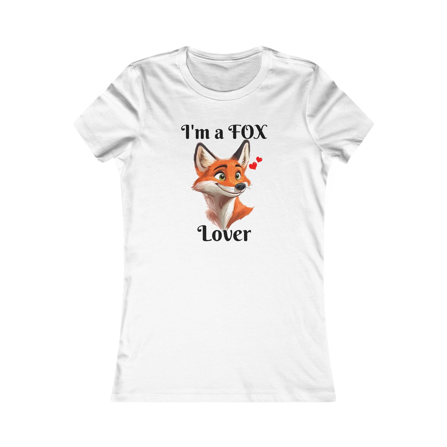 Fox Lover - Women's Favorite Tee - USA