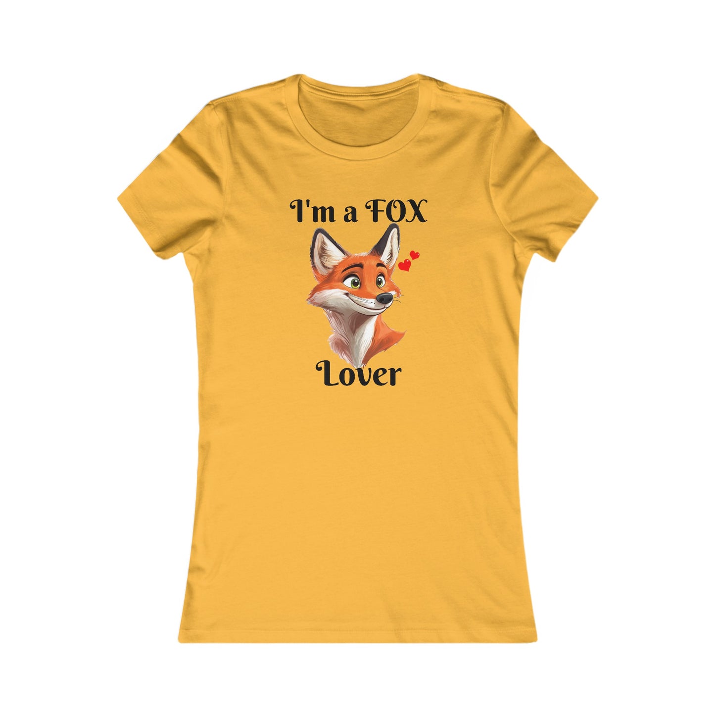Fox Lover - Women's Favorite Tee - USA