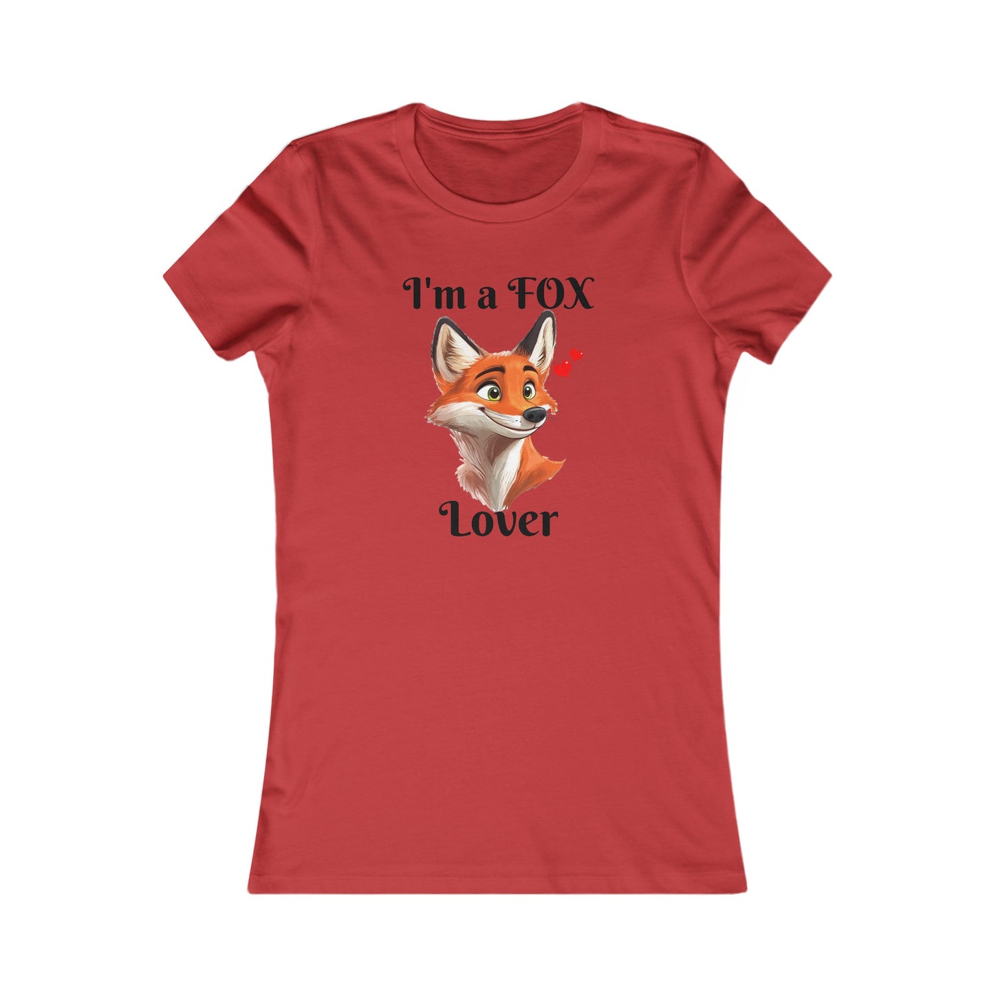 Fox Lover - Women's Favorite Tee - USA