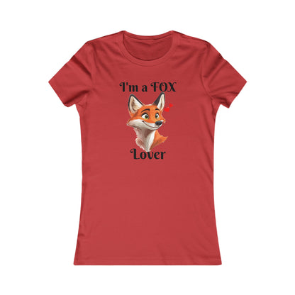 Fox Lover - Women's Favorite Tee - USA