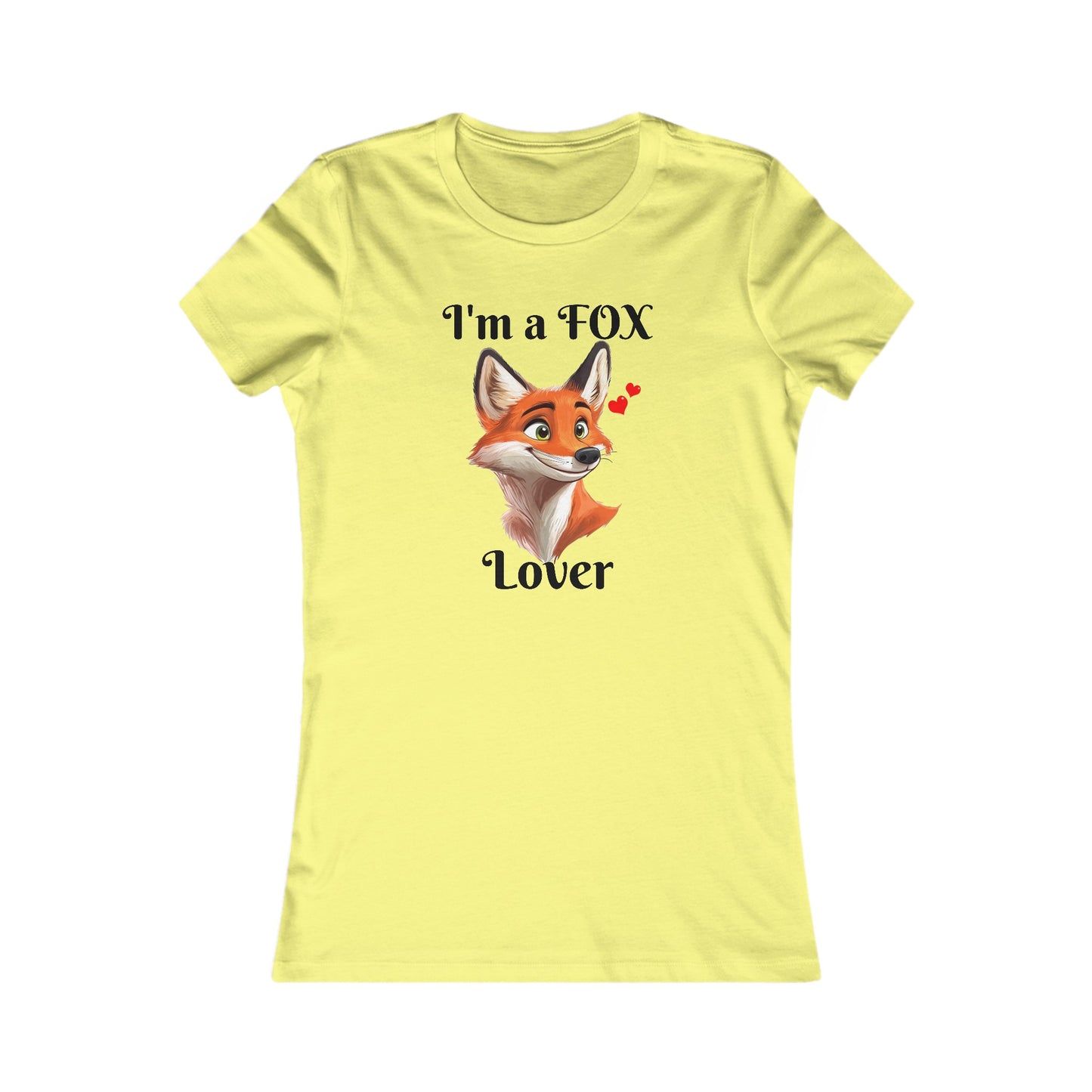 Fox Lover - Women's Favorite Tee - USA