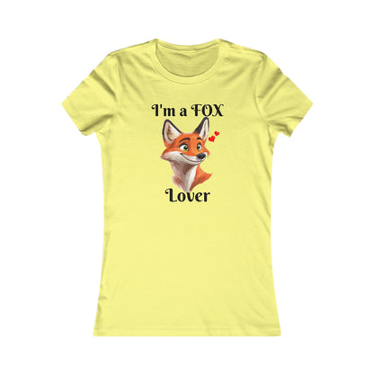 Fox Lover - Women's Favorite Tee - USA