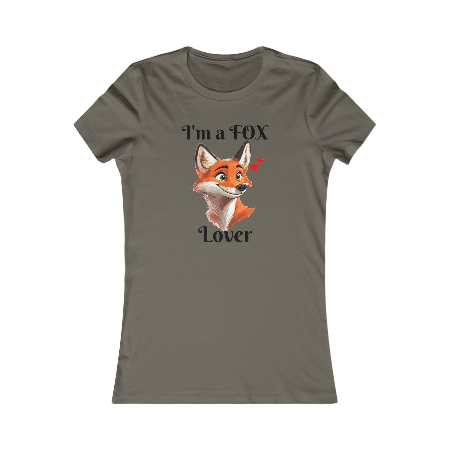 Fox Lover - Women's Favorite Tee - USA