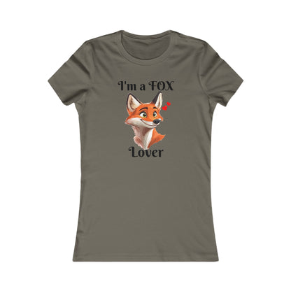 Fox Lover - Women's Favorite Tee - USA