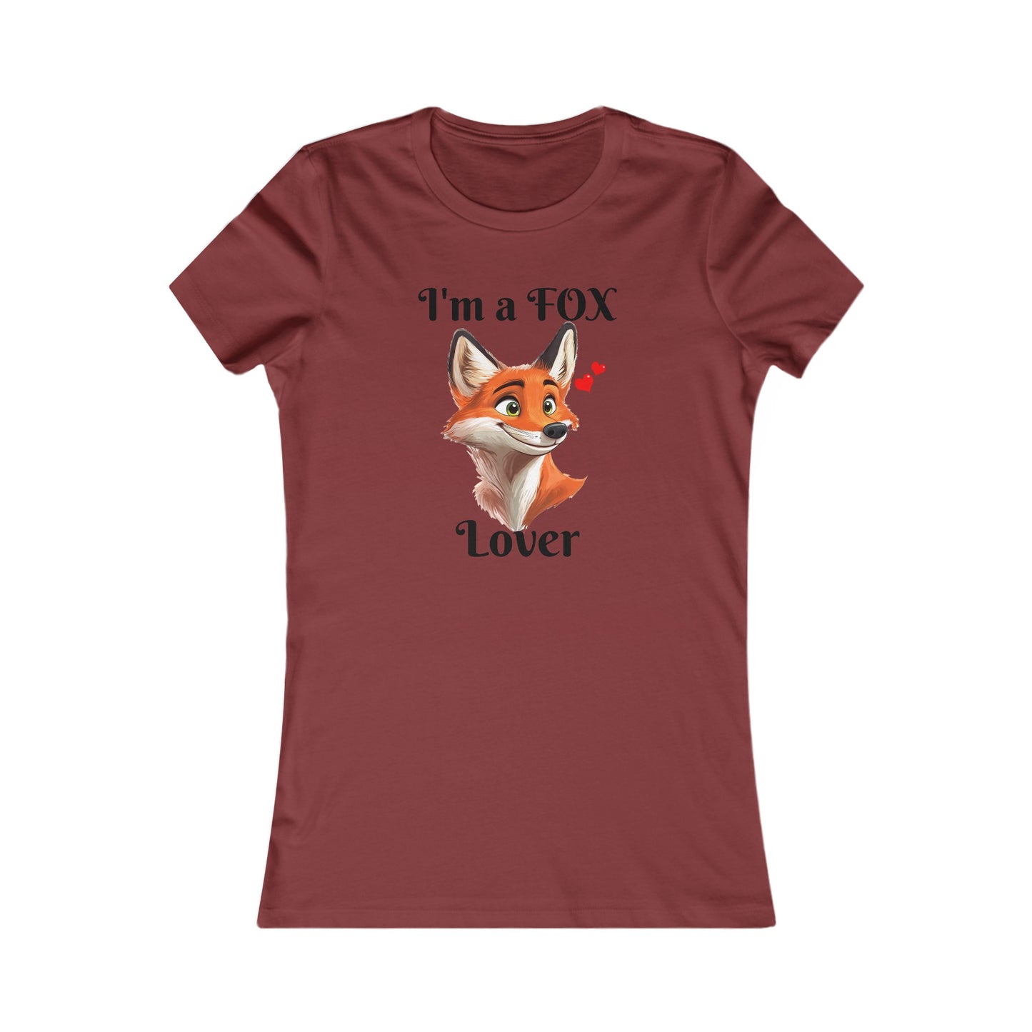 Fox Lover - Women's Favorite Tee - USA