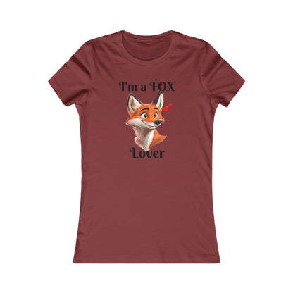 Fox Lover - Women's Favorite Tee - USA