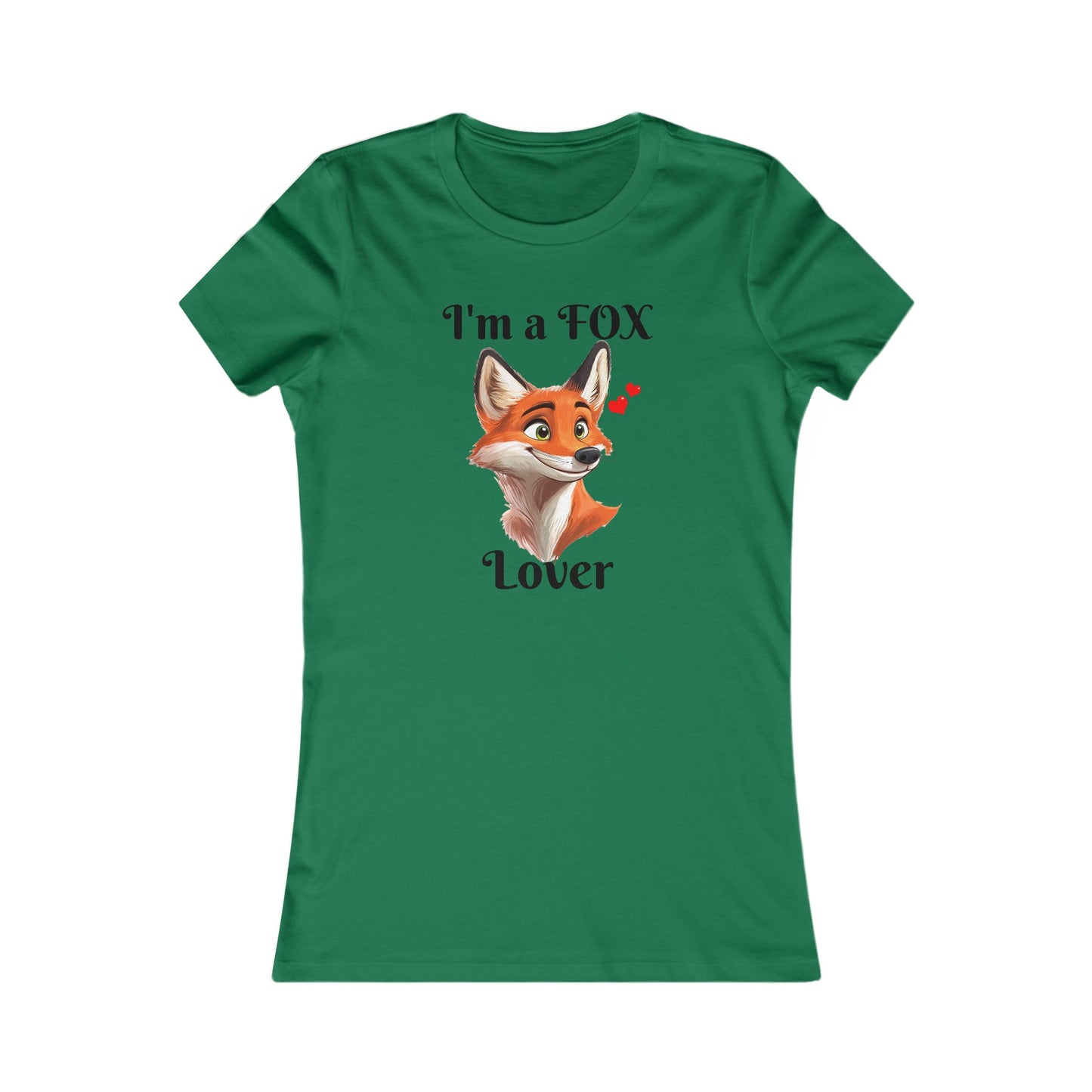 Fox Lover - Women's Favorite Tee - USA