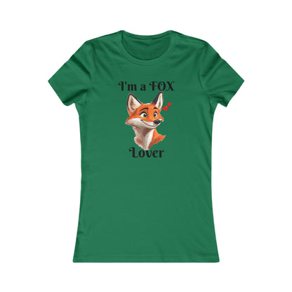 Fox Lover - Women's Favorite Tee - USA