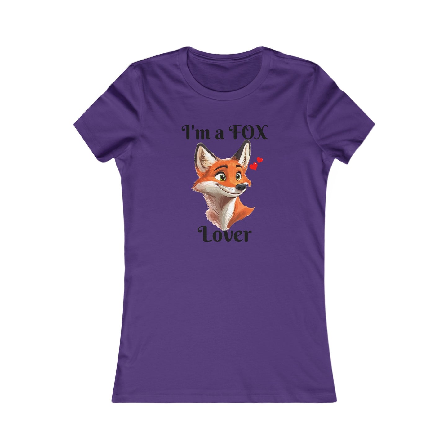 Fox Lover - Women's Favorite Tee - USA