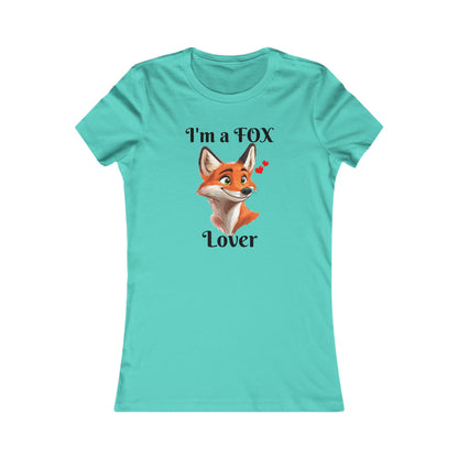 Fox Lover - Women's Favorite Tee - USA