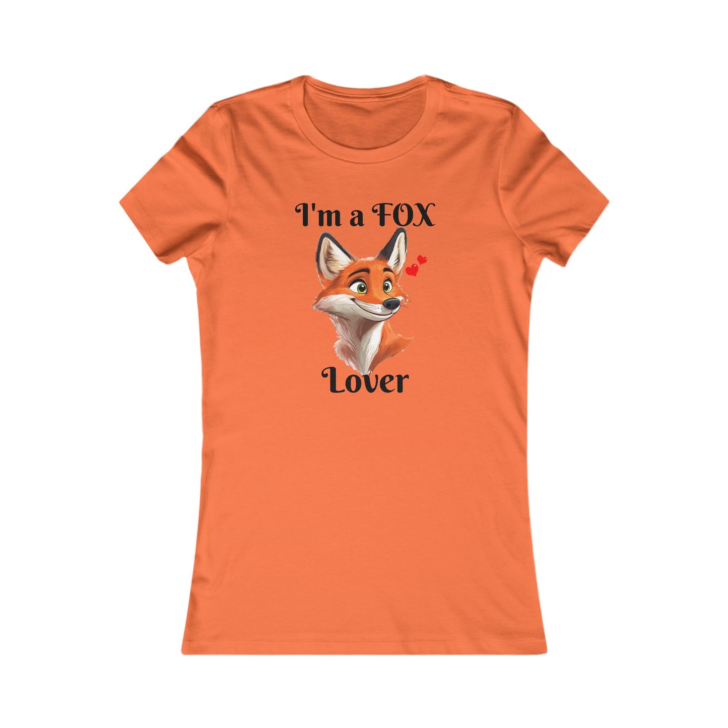 Fox Lover - Women's Favorite Tee - USA