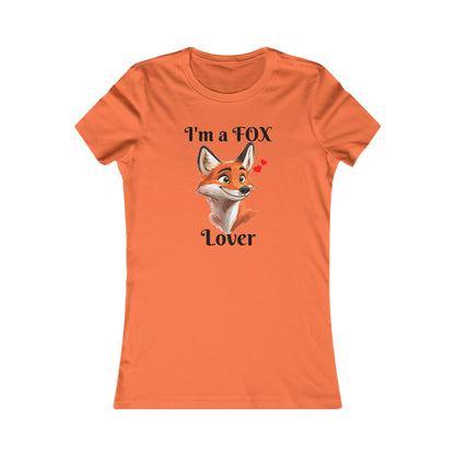 Fox Lover - Women's Favorite Tee - USA