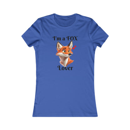 Fox Lover - Women's Favorite Tee - USA