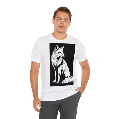 Fox Silhouette Unisex Jersey Short Sleeve Tee