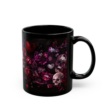 Gothic  - Black Mug (11oz)  UK
