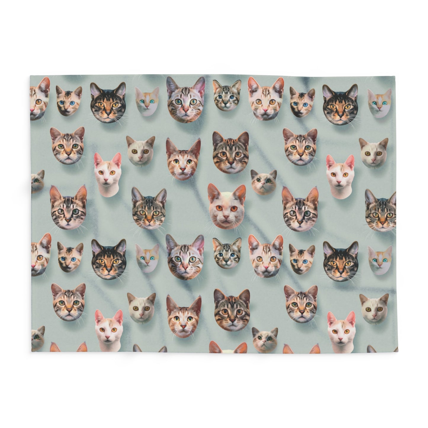 Cat Collage Arctic Fleece Blanket  -  USA