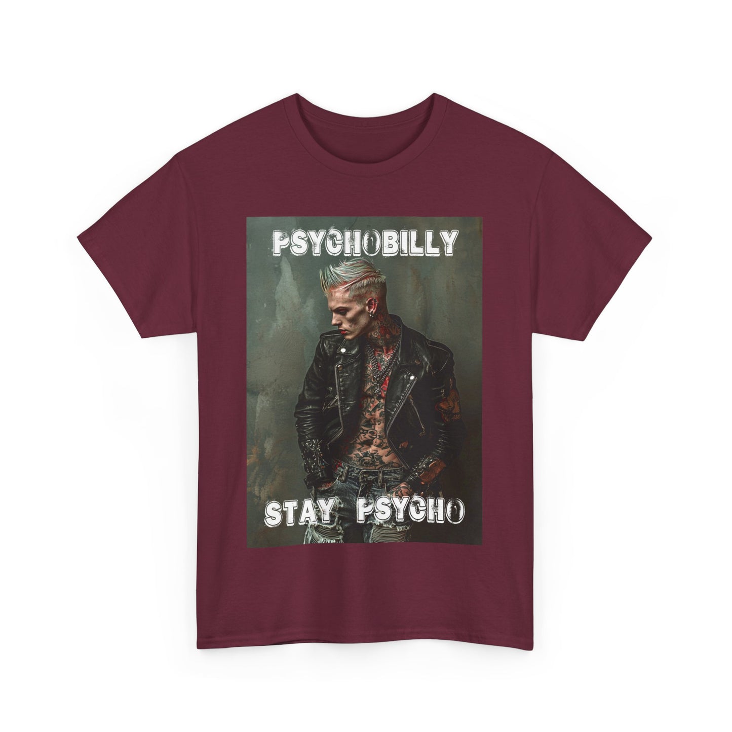 Psycho 2 - Unisex Heavy Cotton Tee - UK