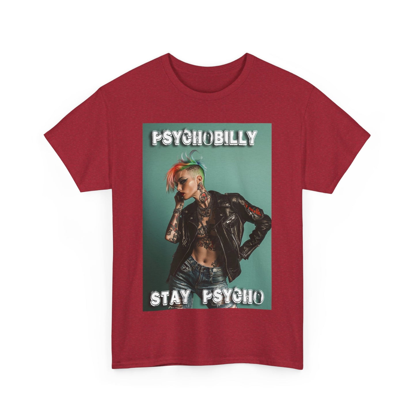 Psycho 5 - Unisex Heavy Cotton Tee - UK