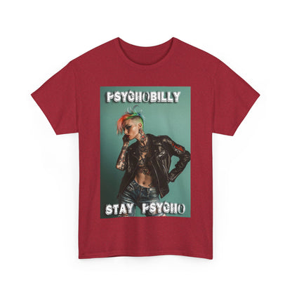 Psycho 5 - Unisex Heavy Cotton Tee - UK